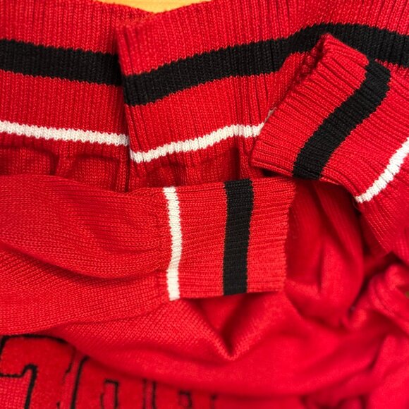 Ultra Game Chicago Bulls V-Neck Sweater NBA Red Size Small - Picture 6 of 8